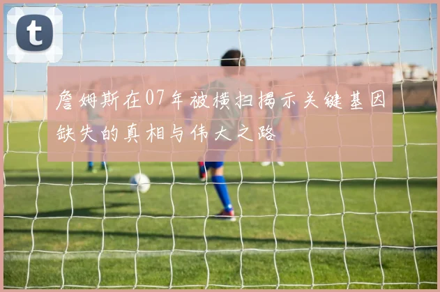 詹姆斯在07年被横扫揭示关键基因缺失的真相与伟大之路